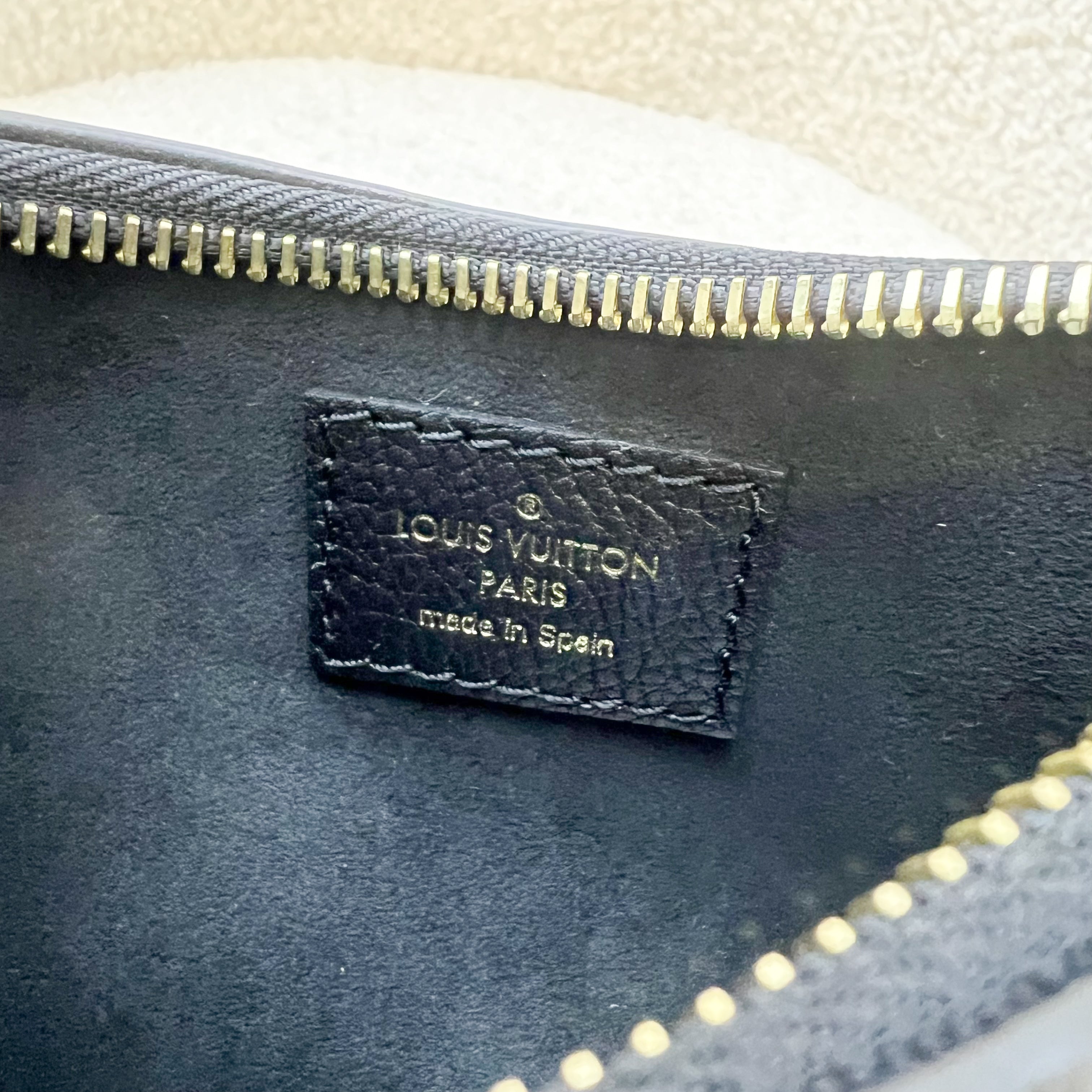 LV Mini Moon in Black Empreinte Leather and GHW