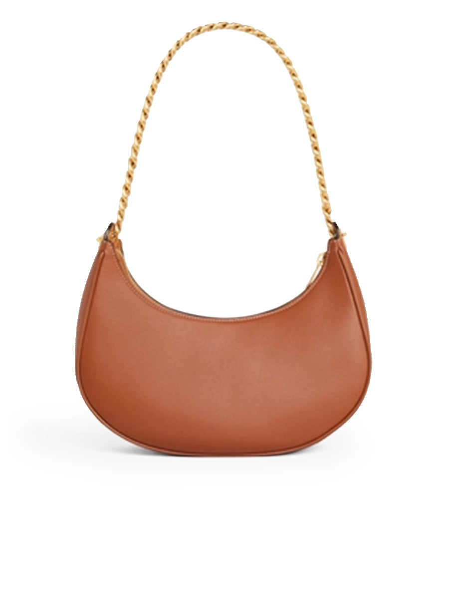 Medium Ava Chain in Smooth Calfskin Tan
