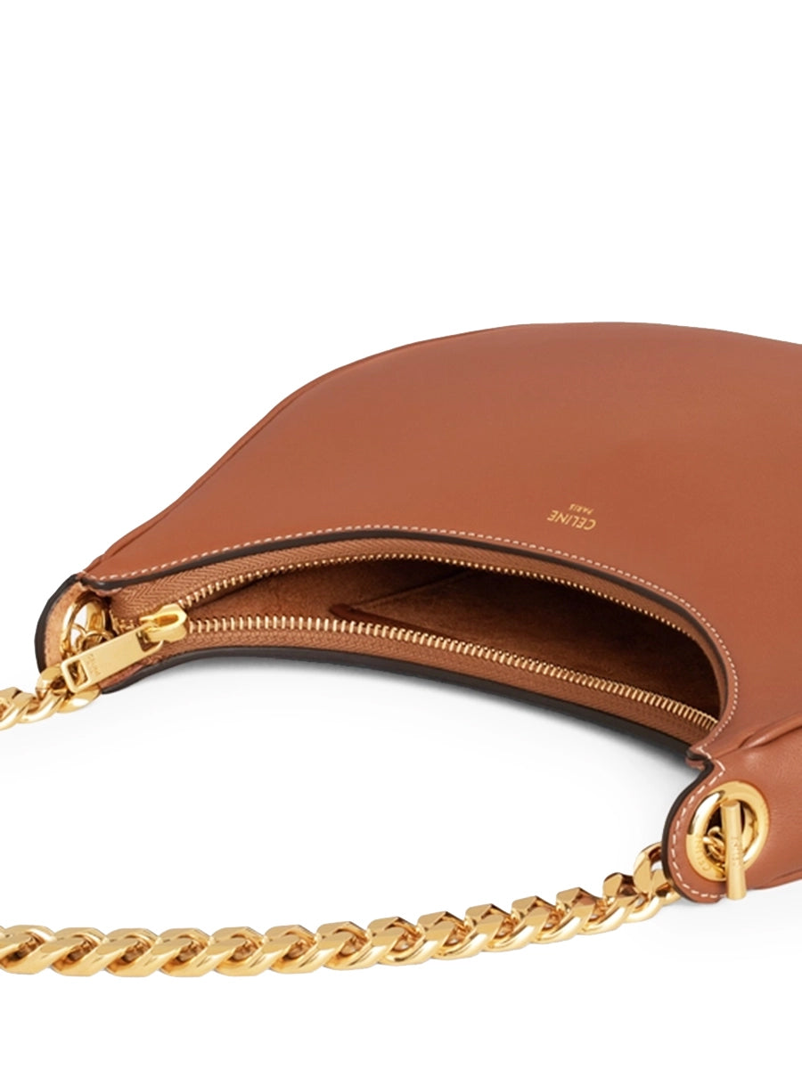 Medium Ava Chain in Smooth Calfskin Tan