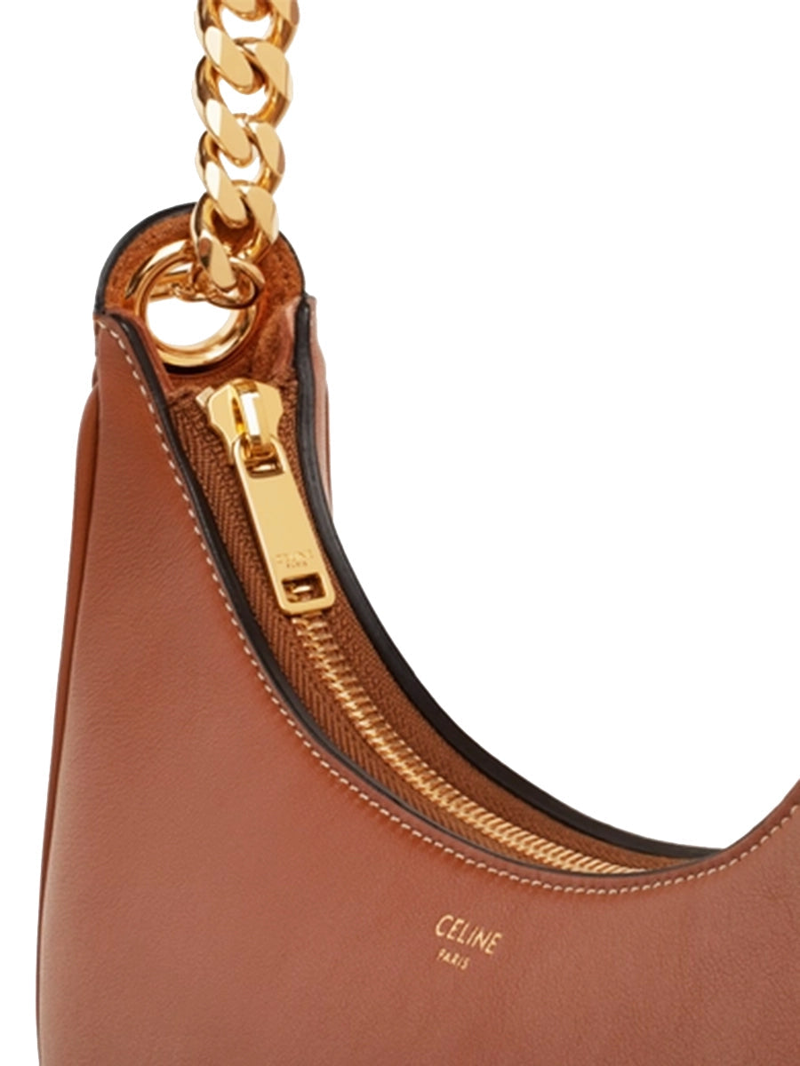 Medium Ava Chain in Smooth Calfskin Tan