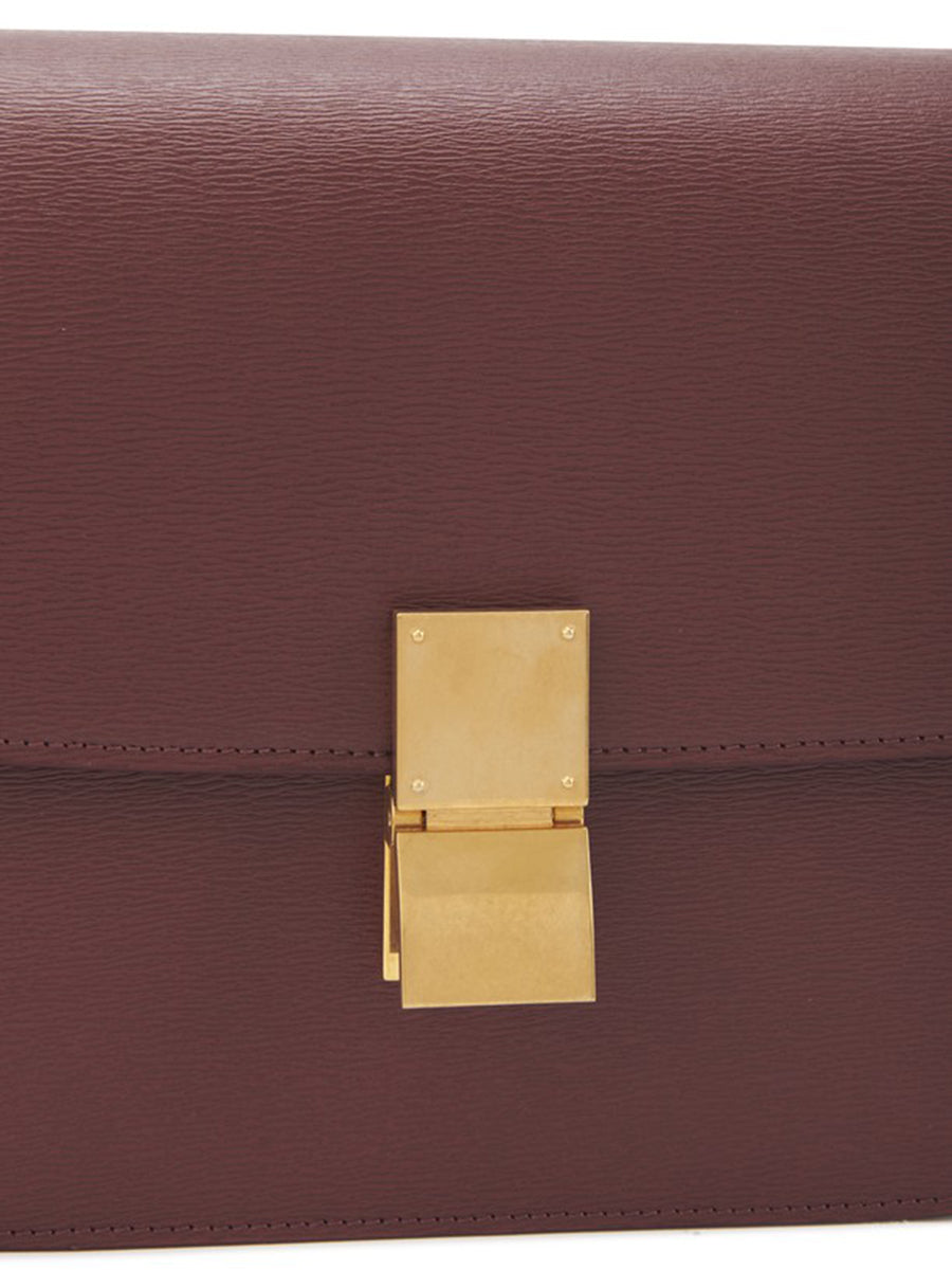 Medium Classic Bag in Grenat Calfskin LiÃƒÆ’Ã‚Â©gÃƒÆ’Ã‚Â©