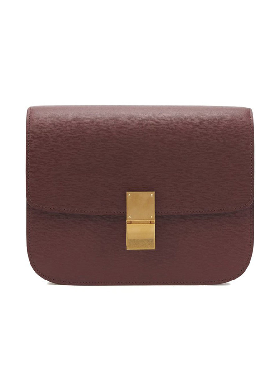 Medium Classic Bag in Grenat Calfskin LiÃƒÆ’Ã‚Â©gÃƒÆ’Ã‚Â©