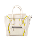 Micro Luggage Handbag in Smooth Calfskin
