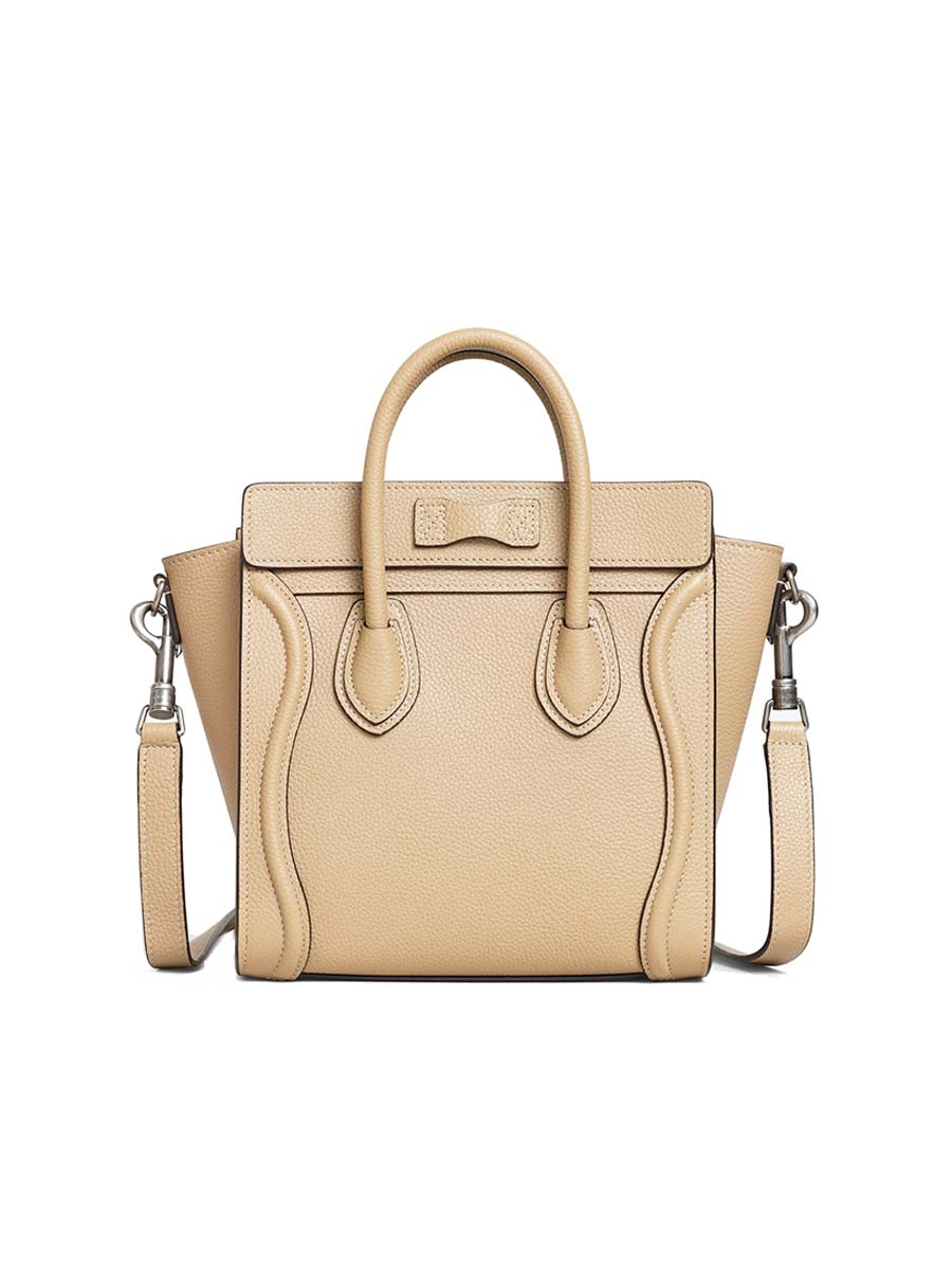 Nano Luggage Dune Grained Leather Tote