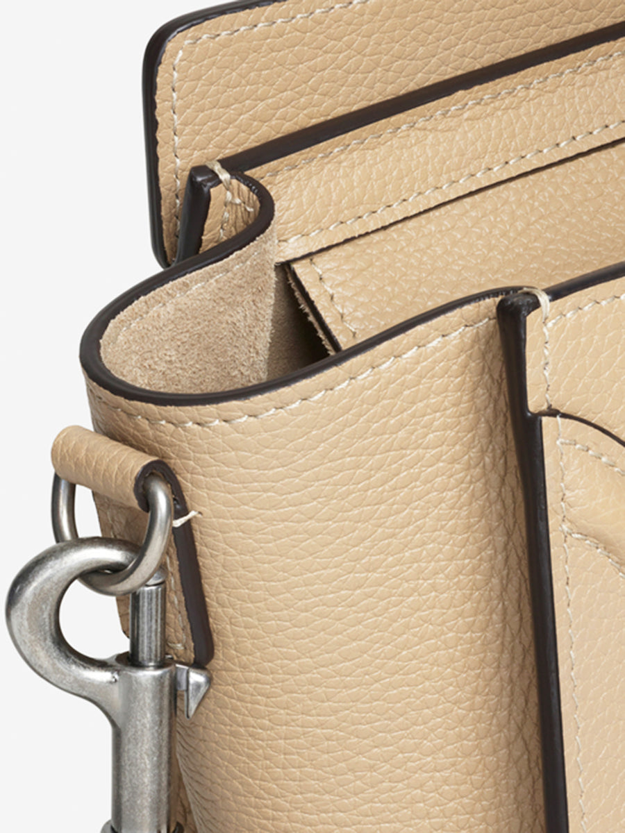 Nano Luggage Dune Grained Leather Tote