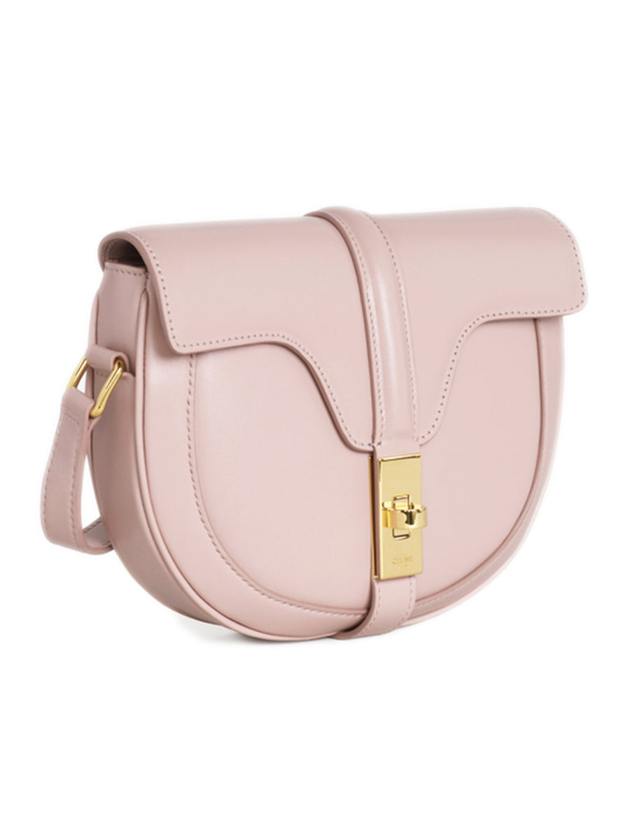 Small Besace 16 Bag in Vintage Pink Satinated Calfskin