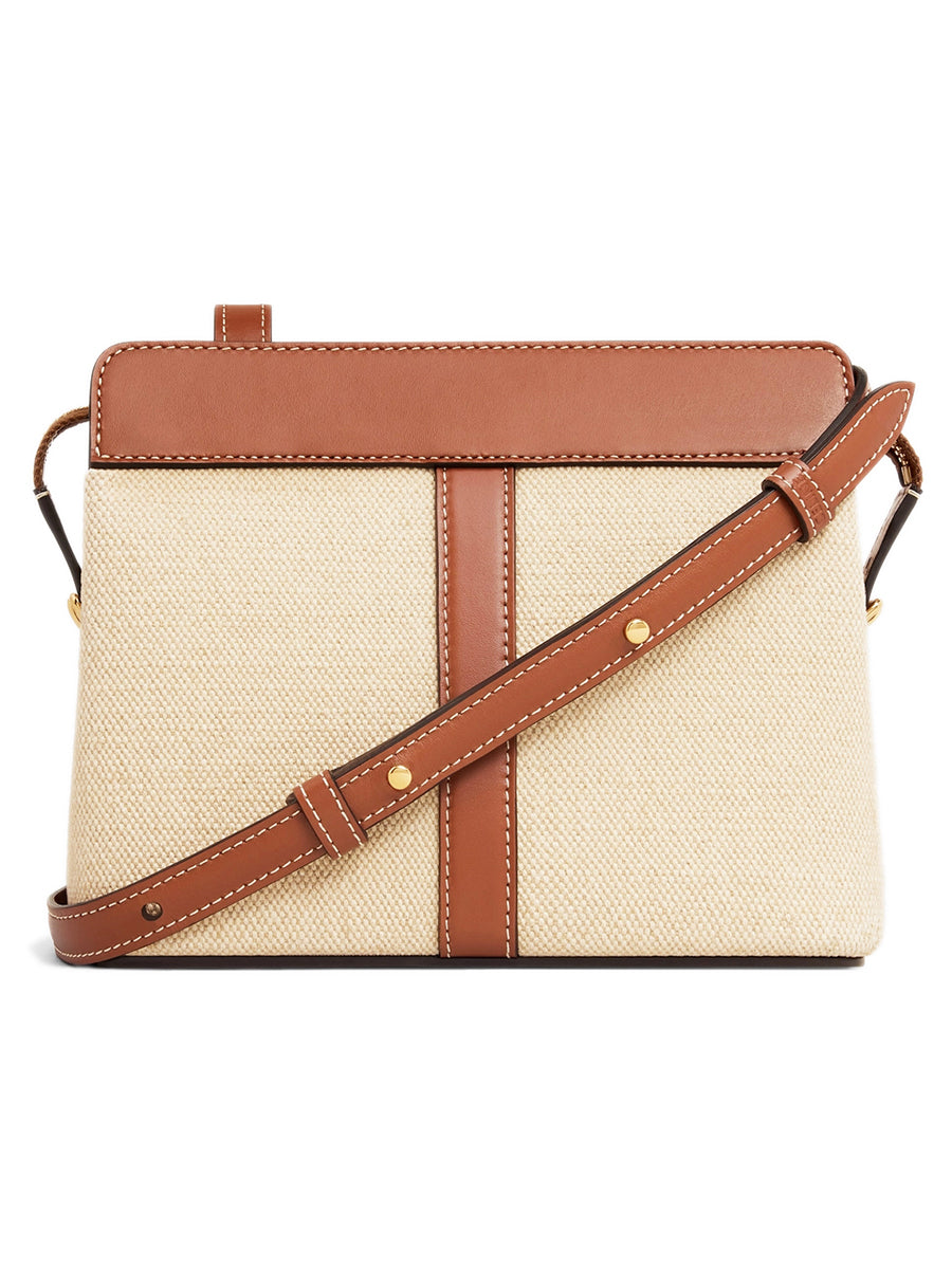 Teen Cabas de France in Textile and Calfskin