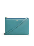 Trio Bag in Smooth Prussian Blue
