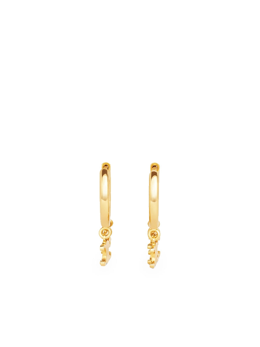 Triomphe Trio Hoops in Brass with Gold Finish