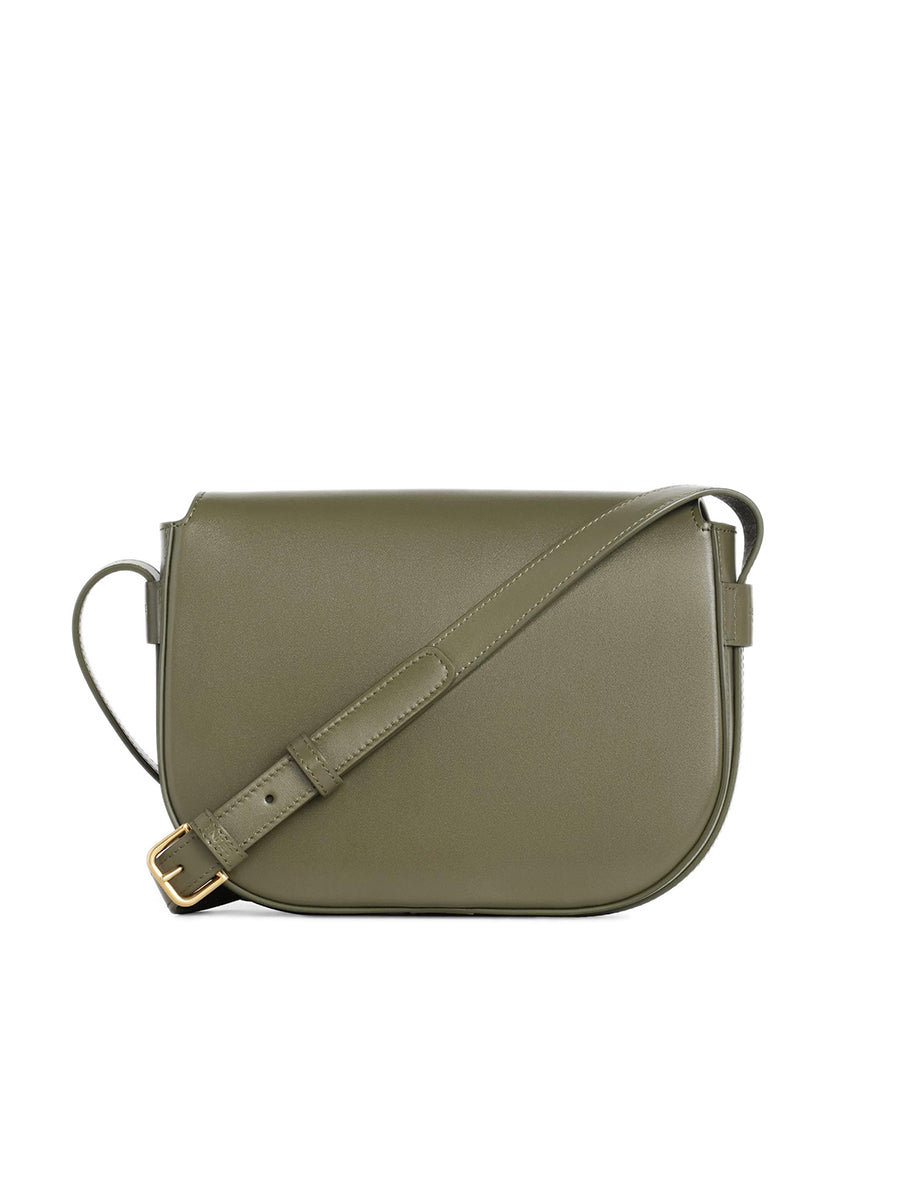 Medium Maillon Triomphe Bag in Army Green