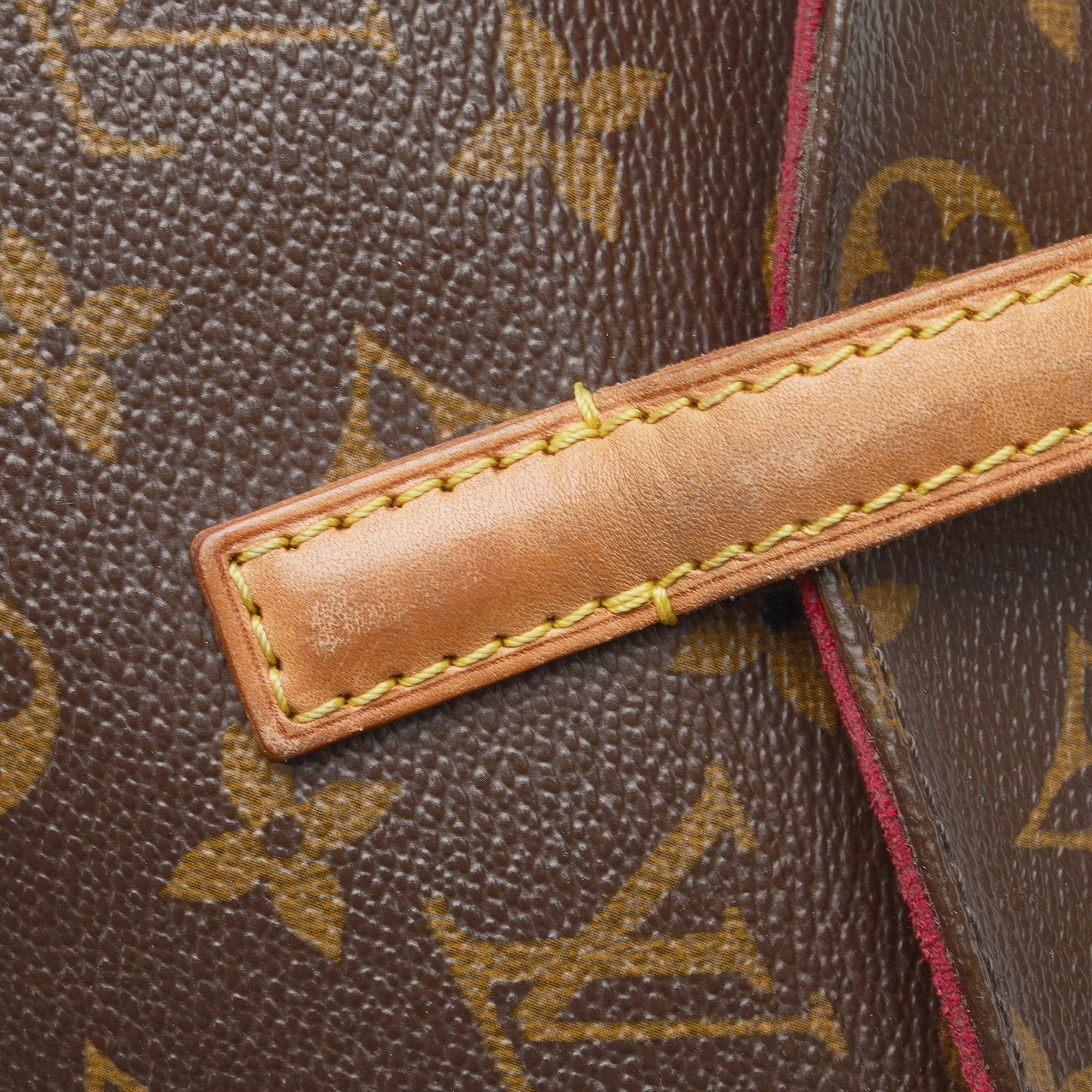 Brown Louis Vuitton Monogram Sonatine Handbag