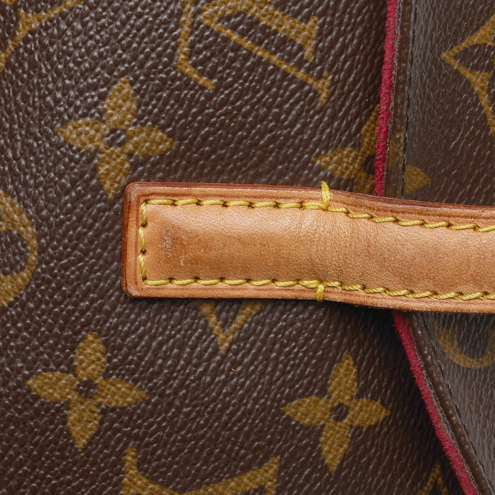 Brown Louis Vuitton Monogram Sonatine Handbag