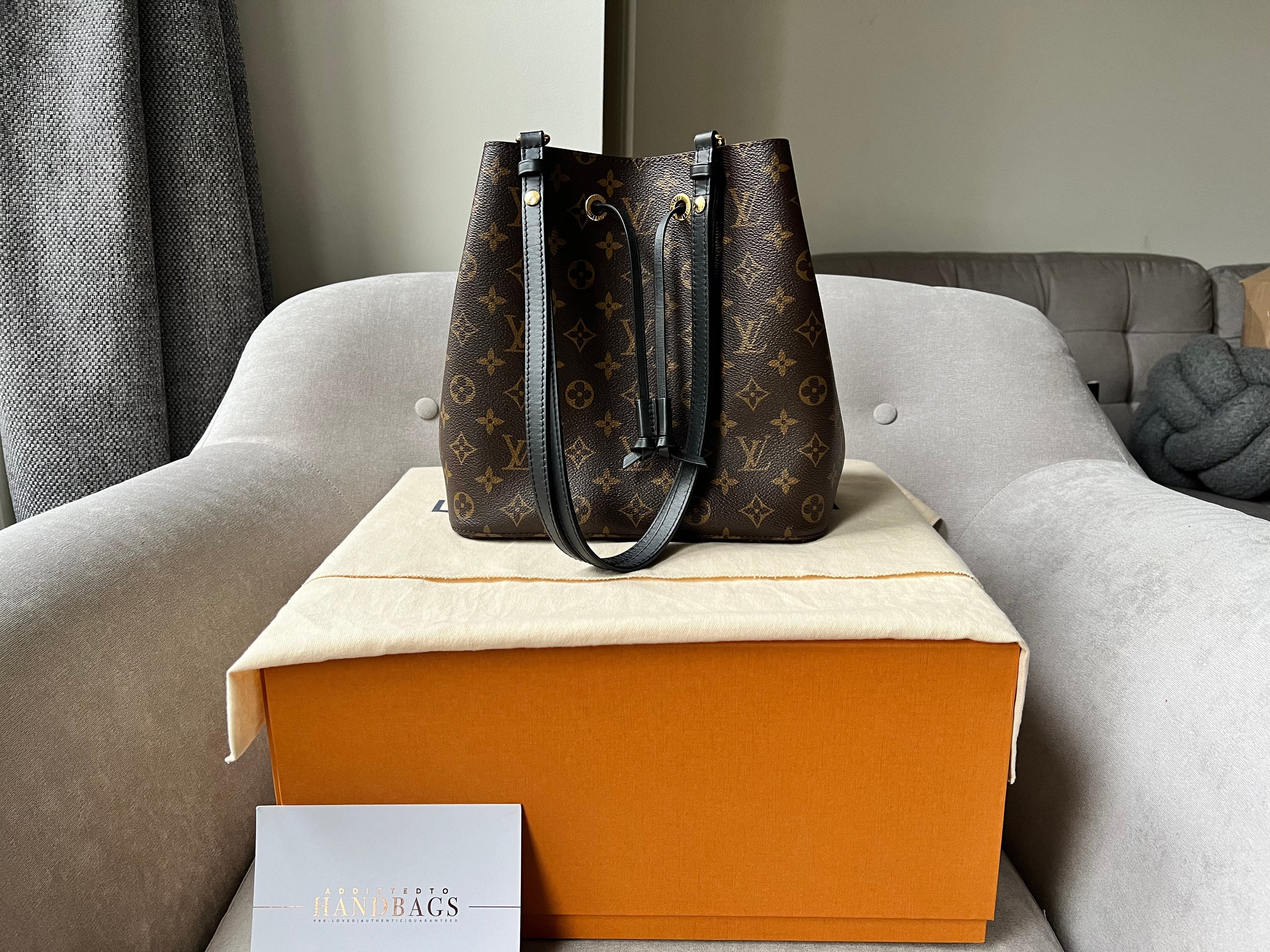 Louis Vuitton Neo Noe Monogram and Black (RRP £1,560)