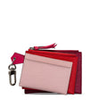 Red Louis Vuitton Epi Trio Coin Pouch