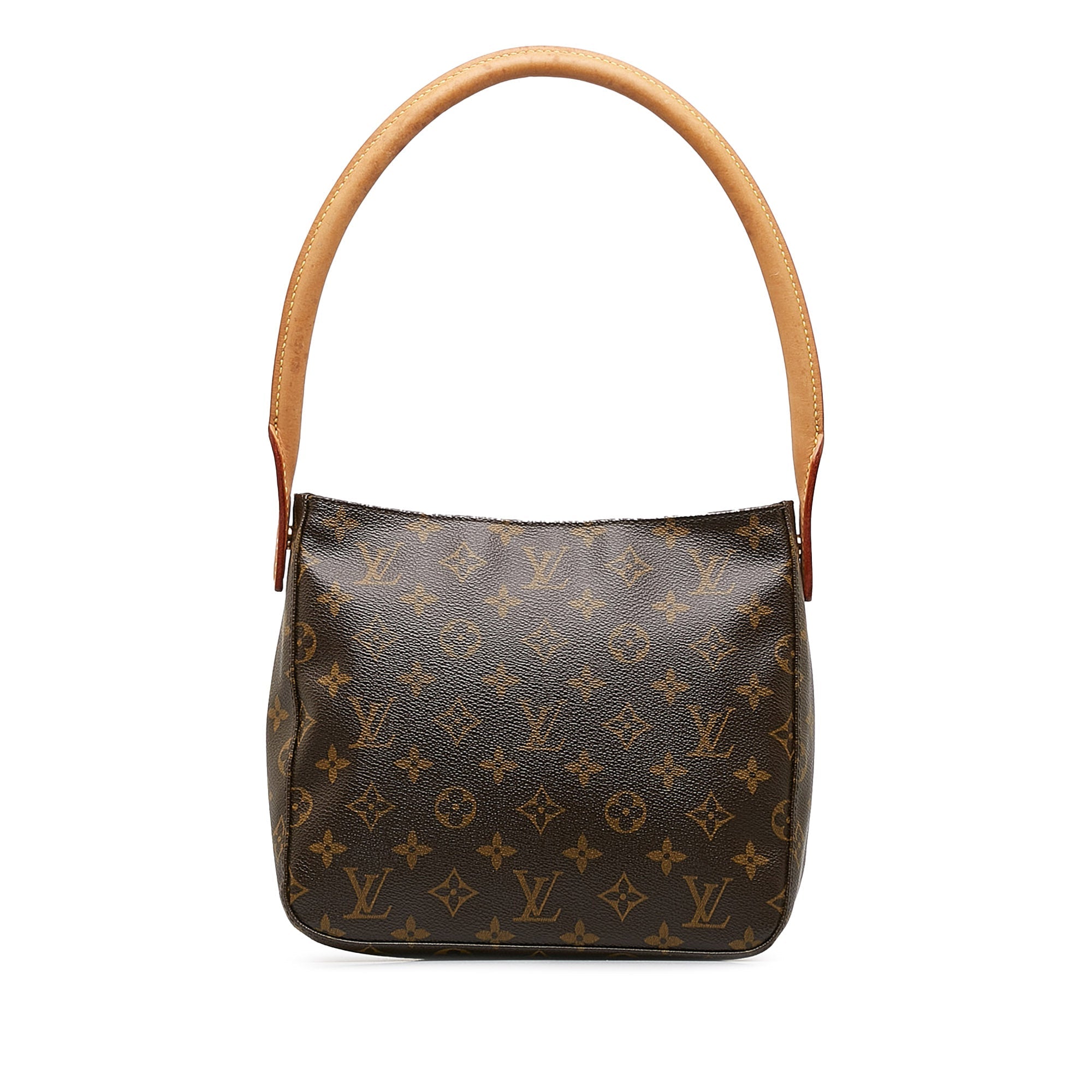 Brown Louis Vuitton Monogram Looping MM Shoulder Bag