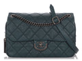 Chanel Vert PÃ©trole Quilted Calfskin Flap