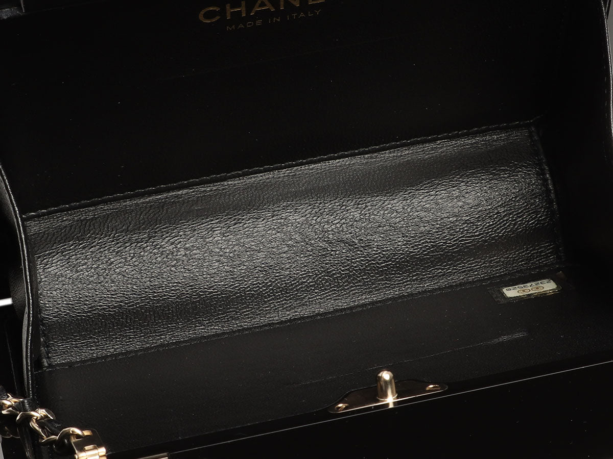 Chanel Black Plexiglass Gift Box MinaudiÃ¨re