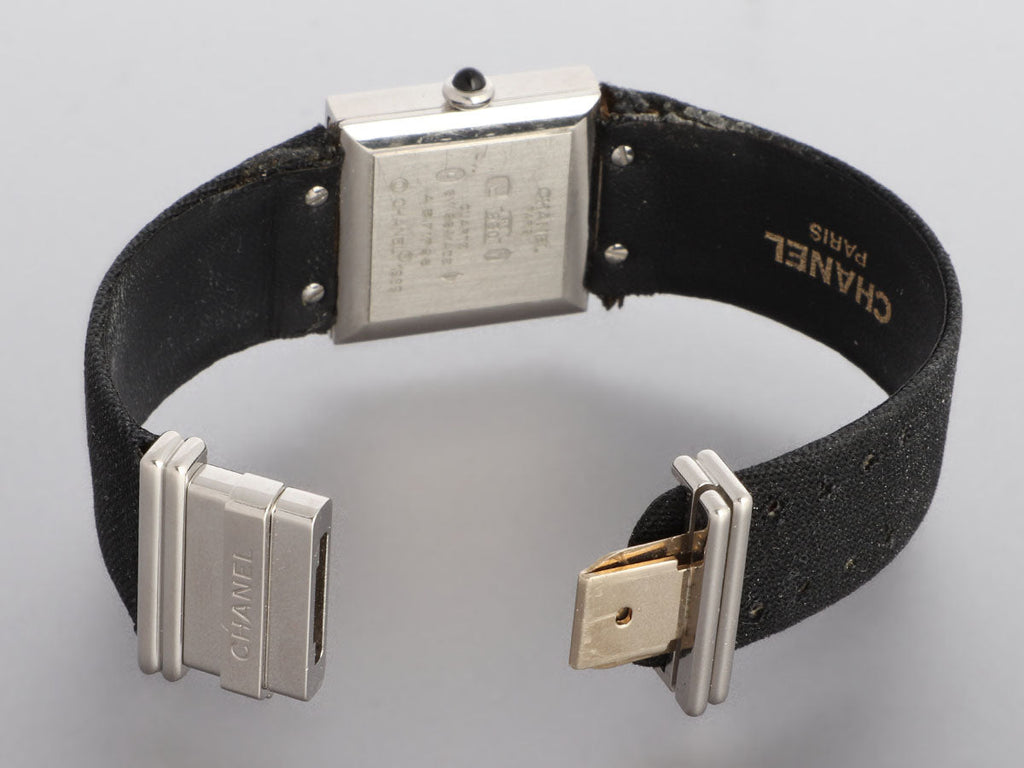 Chanel Platinum MatelassÃ© Watch 19mm