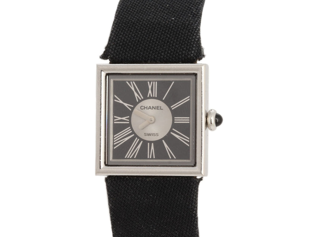 Chanel Platinum MatelassÃ© Watch 19mm