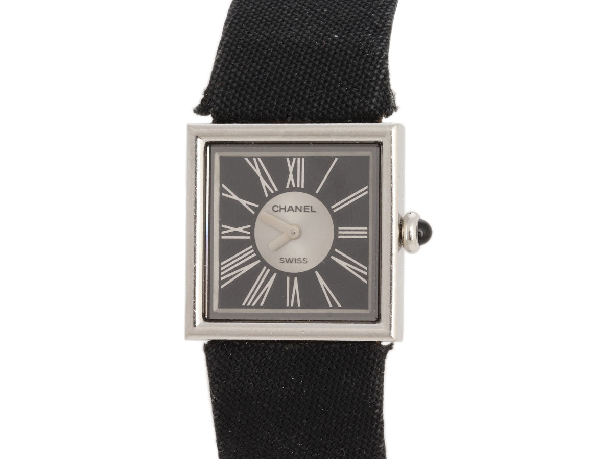 Chanel Platinum MatelassÃ© Watch 19mm