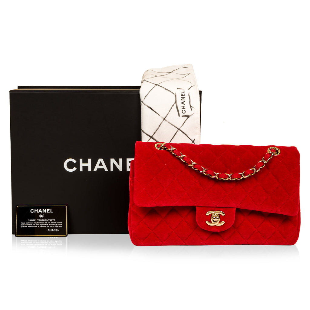 Classic Flap Bag - Medium - Velvet