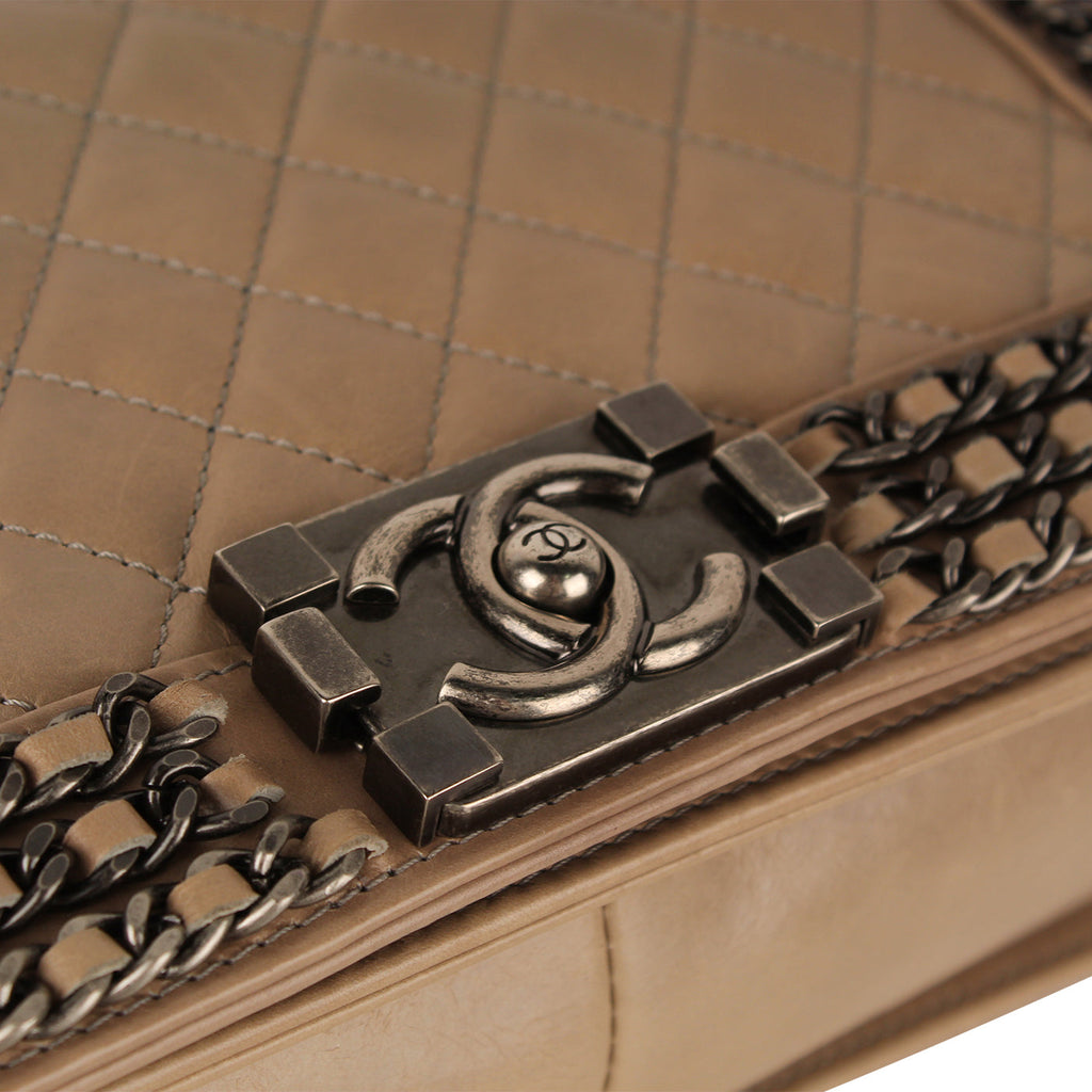Chanel Enchained Boy Bag - Old Medium