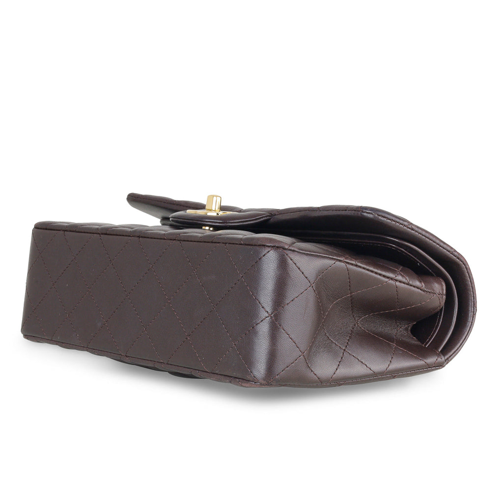 Small Classic Flap Bag - Brown