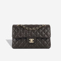 Chanel Small Classic Flap Bag - Brown