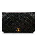 Lambskin Flap Bag - Patent