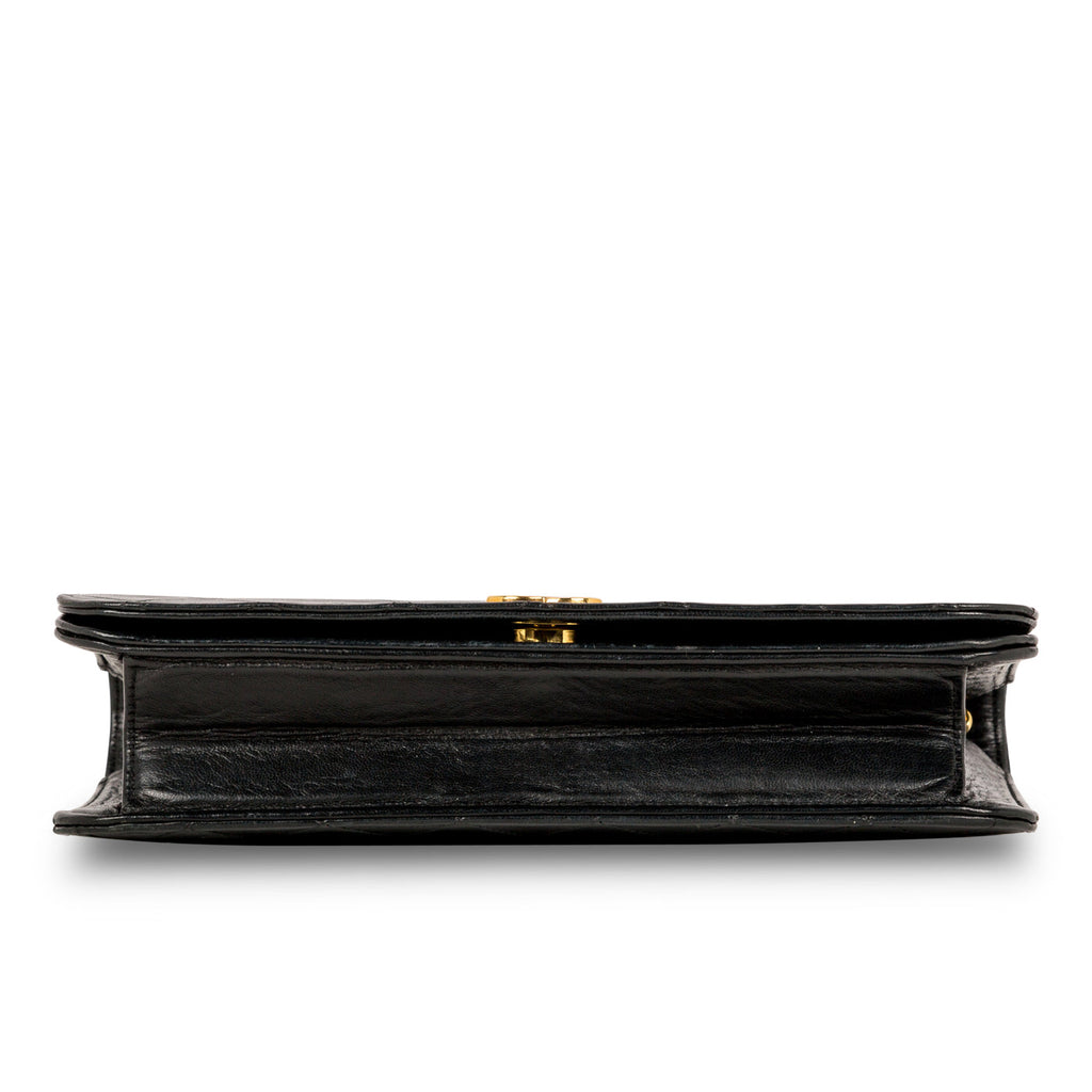 Lambskin Flap Bag - Patent