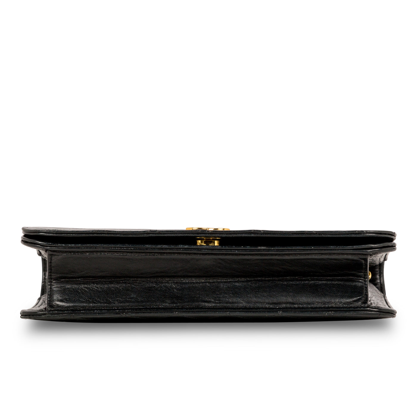 Lambskin Flap Bag - Patent