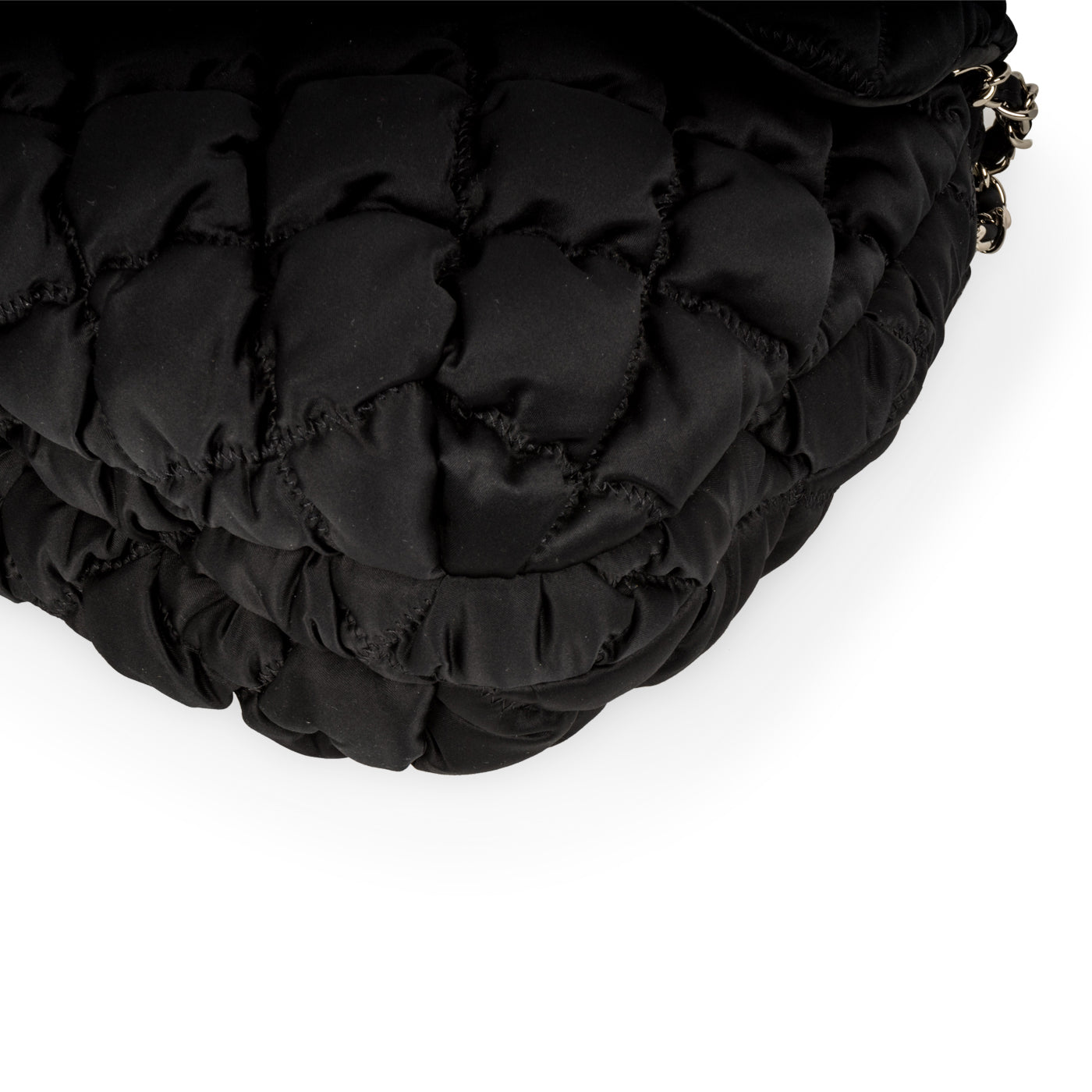 Nylon Puffy Shoulder Bag