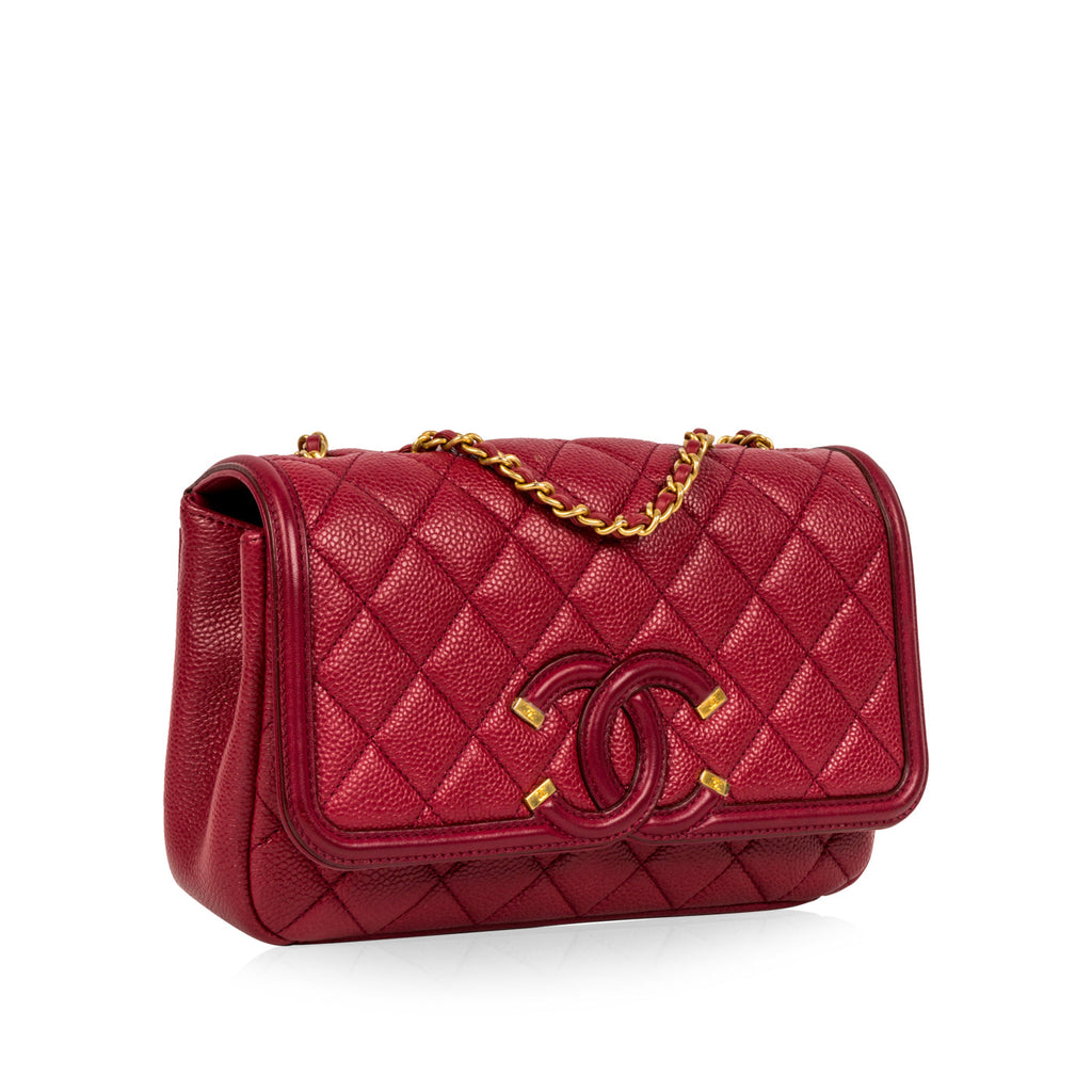 Small Filigree Flap Bag