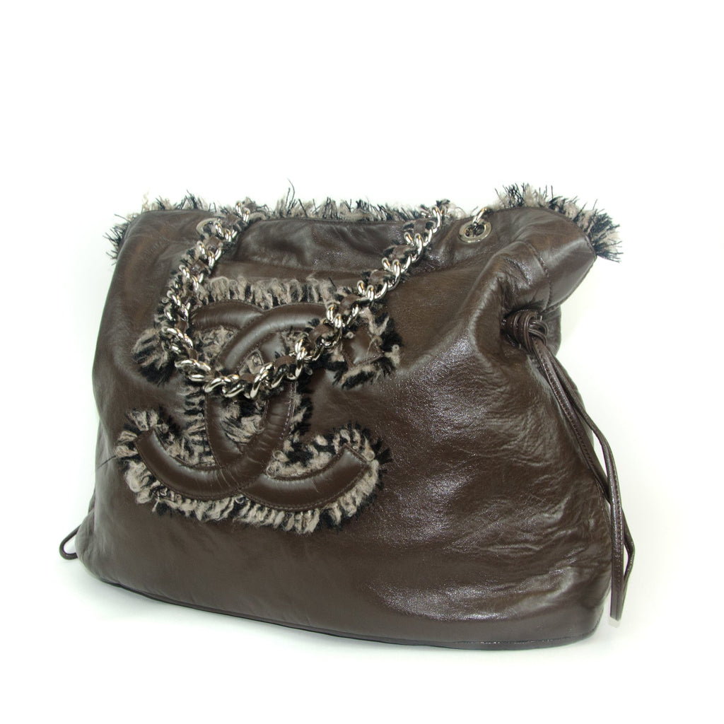 Tweed Funny Bon Bon Tote