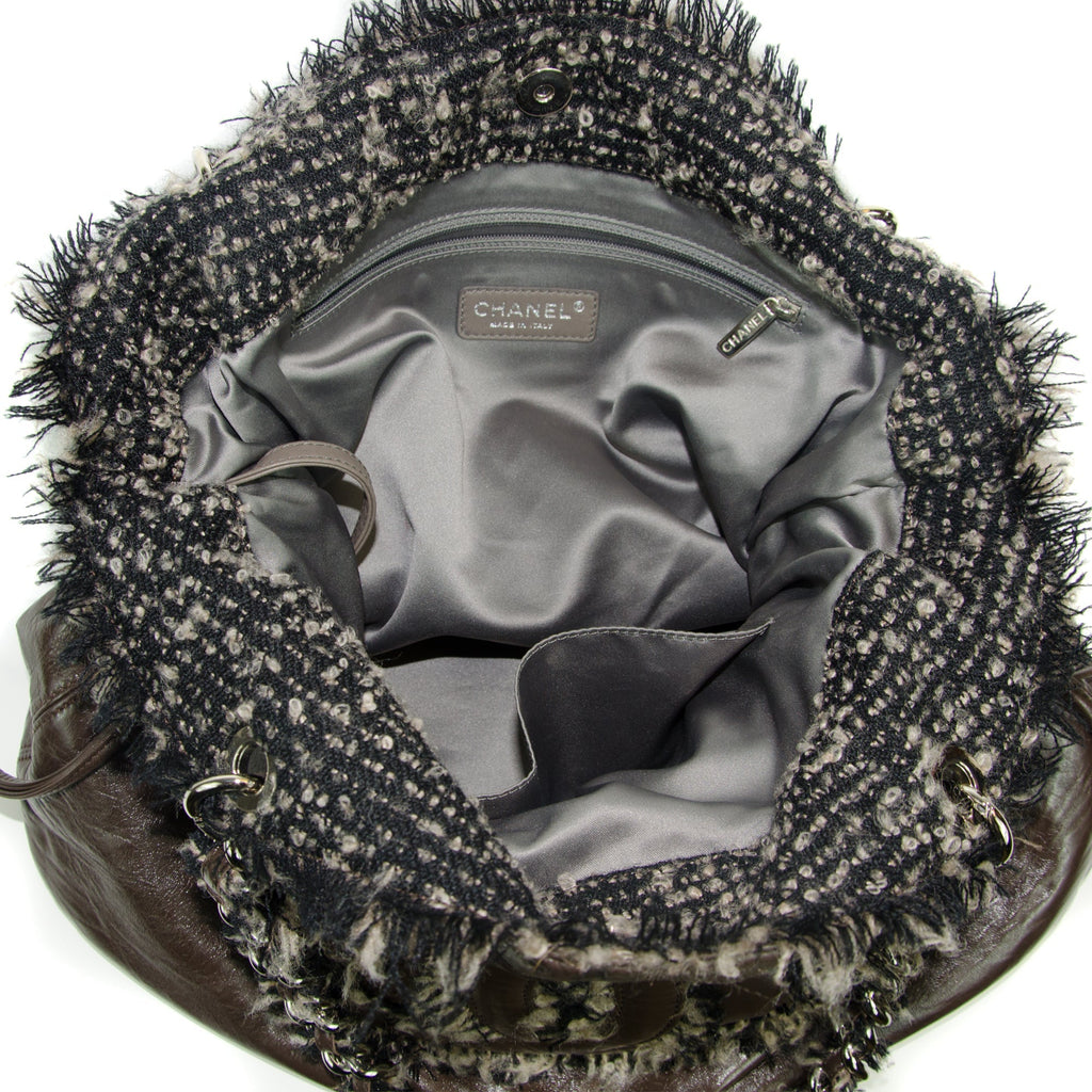 Tweed Funny Bon Bon Tote
