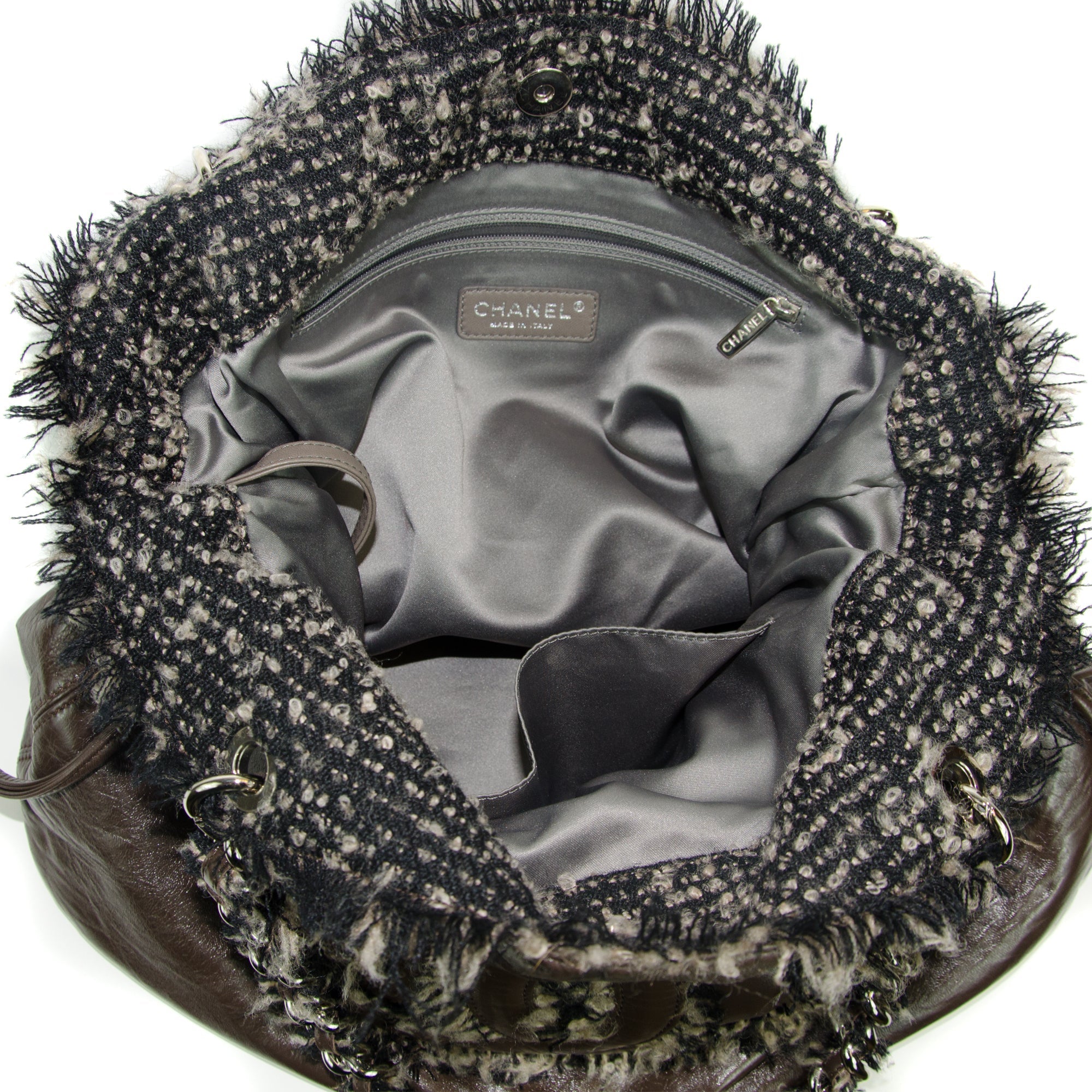 Tweed Funny Bon Bon Tote