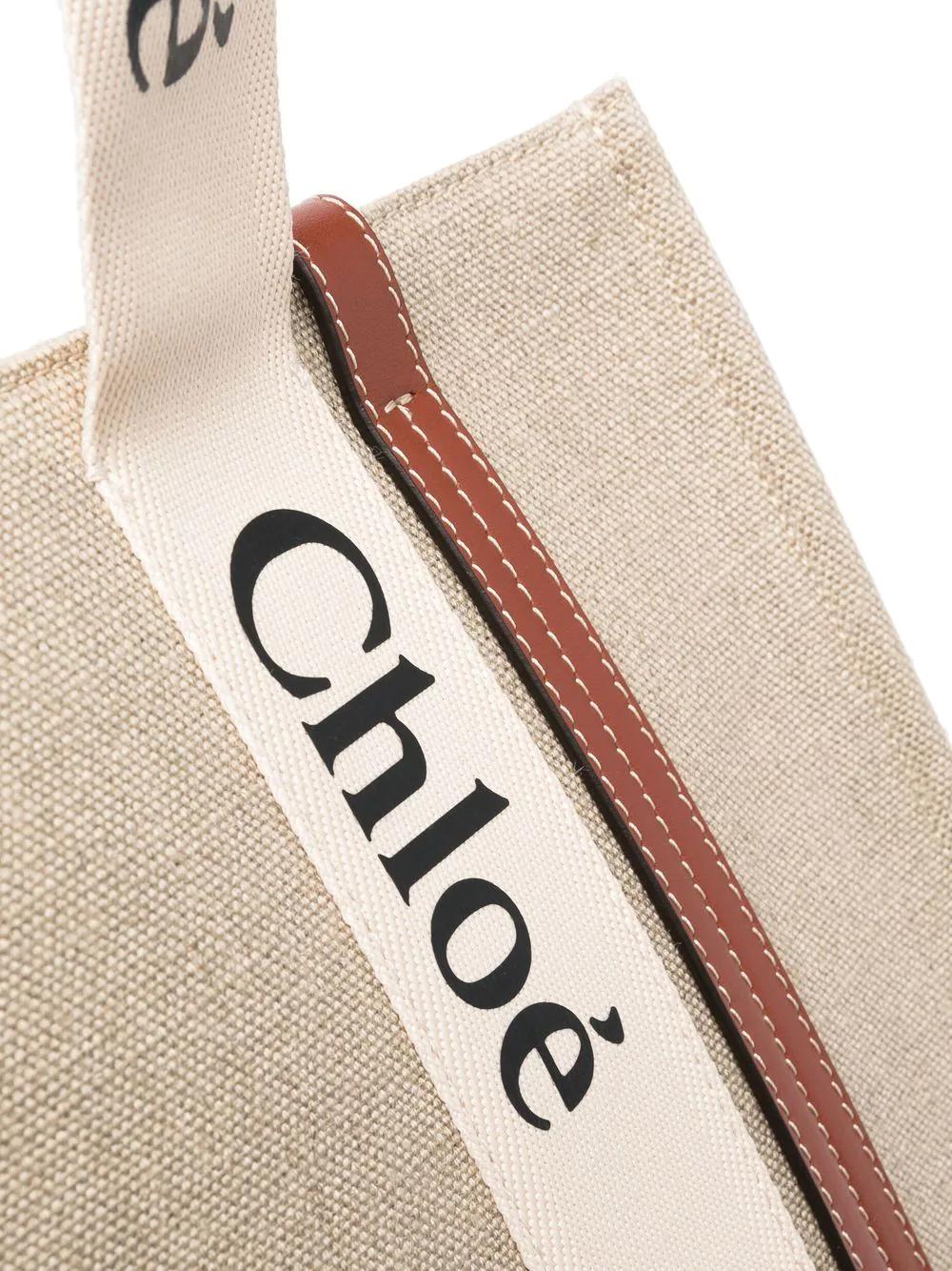 Woody Medium Canvas Tote Bag