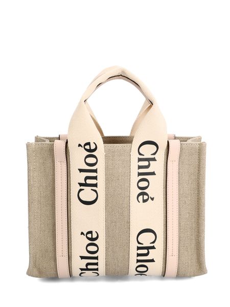 CHLOÃƒÆ’Ã¢â‚¬Â° SMALL WOODY TOTE BAG