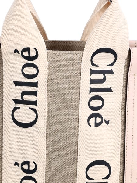 CHLOÃƒÆ’Ã¢â‚¬Â° SMALL WOODY TOTE BAG