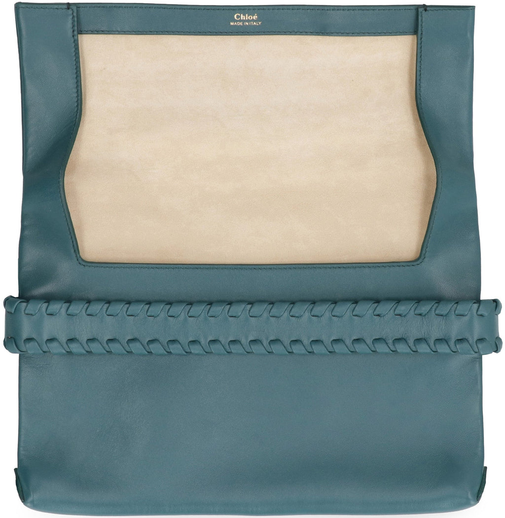 MONY LEATHER CLUTCH