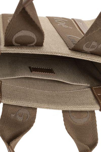 Woody Small Canvas Tote Bag