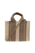 Woody Small Canvas Tote Bag