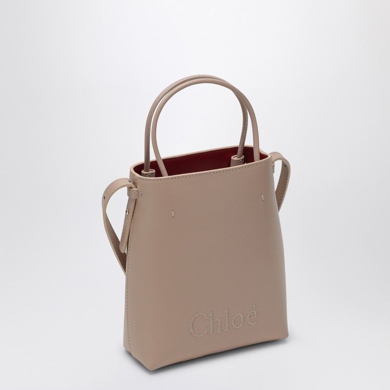 MICRO  SENSE BEIGE TOTE BAG