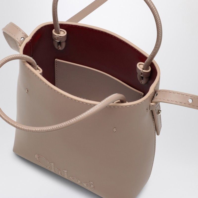 MICRO  SENSE BEIGE TOTE BAG