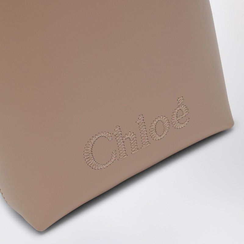 MICRO  SENSE BEIGE TOTE BAG
