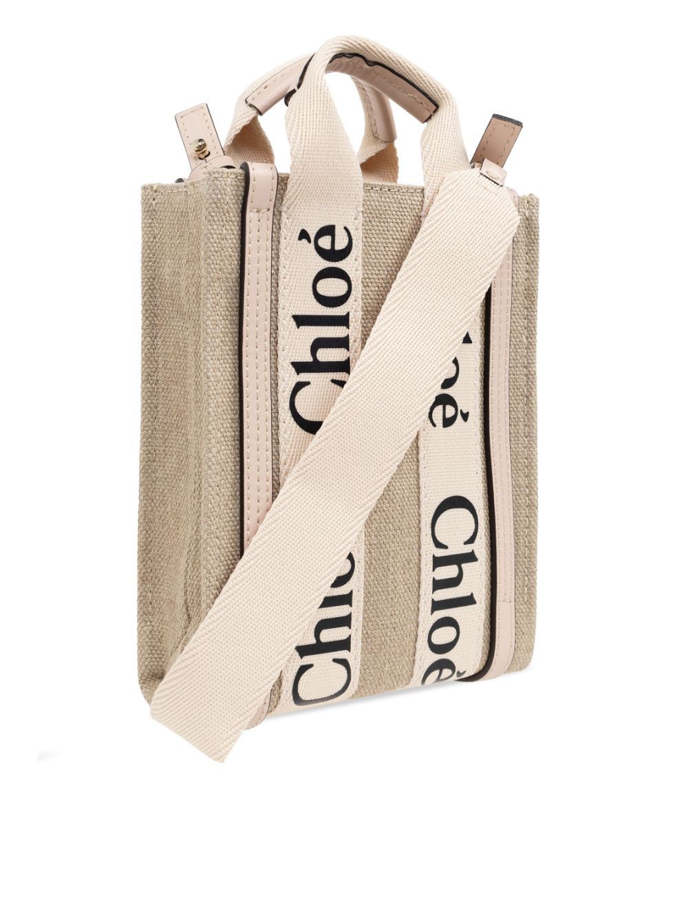 Mini Woody North South Tote Bag