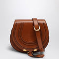 MARCIE CLAY-COLOURED SMALL SADDLE BAG