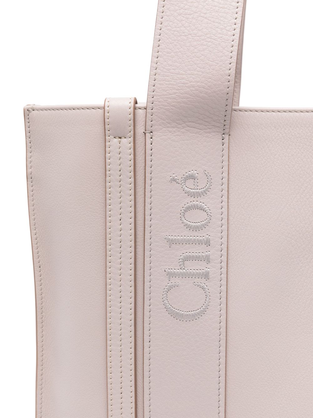 WOODY LEATHER MEDIUM TOTE