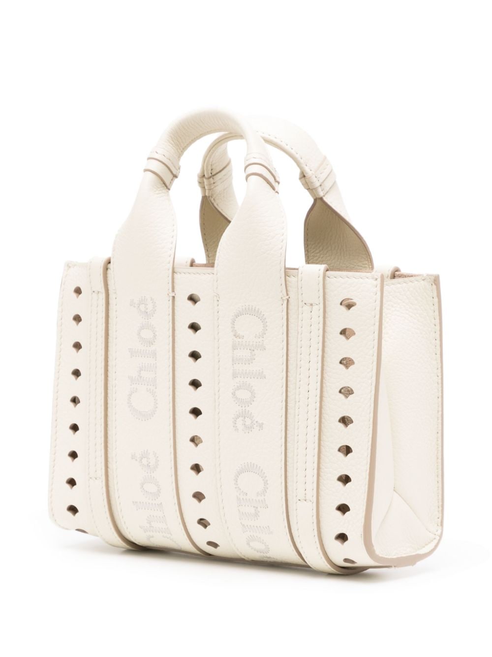 WOODY SMALL LEATHER TOTE