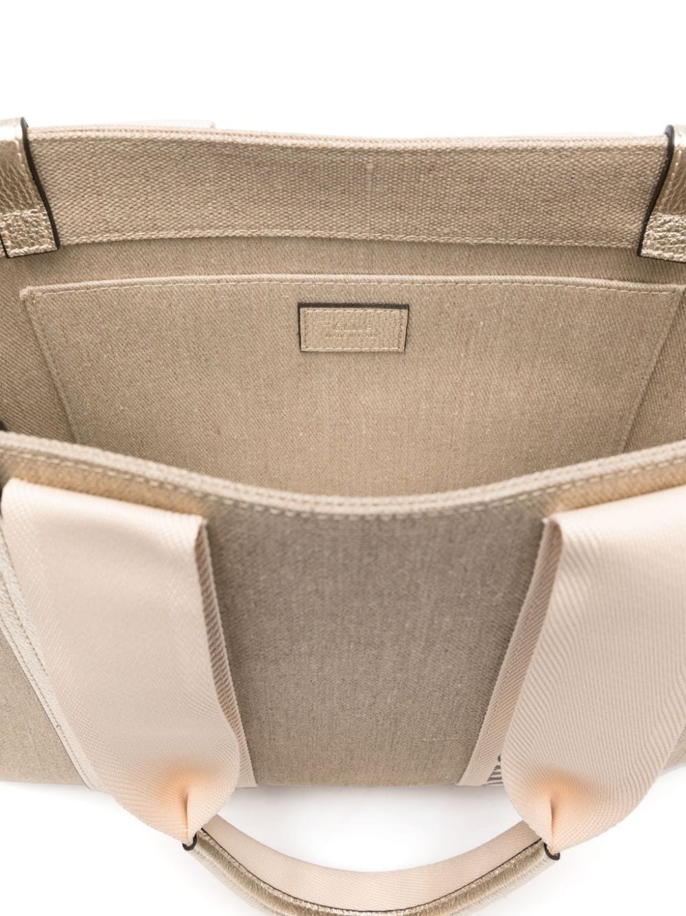 WOODY MEDIUM LINEN TOTE